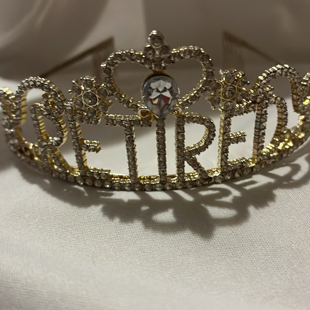 Gold Retired Tiara - Picture 3 of 16